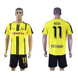 Dortmund #11 Reus Home Soccer Club Jersey