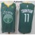 Mens Nike Golden State Warriors #11 Klay Thompson Green NBA Authentic Jersey