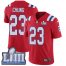 Nike New England Patriots #23 Patrick Chung Red Alternate Super Bowl LIII Bound Youth Stitched NFL Vapor Untouchable Limited Jersey