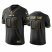 Jets Custom Mens Stitched NFL Vapor Untouchable Limited Black Golden Jersey