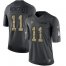 Nike Pittsburgh Steelers #11 Donte Moncrief Black Mens Stitched NFL Limited 2016 Salute to Service Jersey