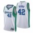 Dallas Dallas Mavericks #42 Maxi Kleber Mens Nike White 2021/22 Swingman NBA Jersey – City Edition Mens