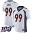 Nike Denver Broncos #99 Jurrell Casey White Youth Stitched NFL 100th Season Vapor Untouchable Limited Jersey