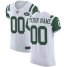 Nike New York Jets Customized White Stitched Vapor Untouchable Elite Mens NFL Jersey