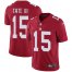 Nike New York Giants #15 Golden Tate Red Alternate Mens Stitched NFL Vapor Untouchable Limited Jersey