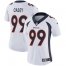 Nike Denver Broncos #99 Jurrell Casey White Womens Stitched NFL Vapor Untouchable Limited Jersey