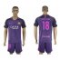 Barcelona #18 Jordi Alba Away Soccer Club Jersey