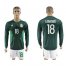 Mexico #18 A.Guardado Home Long Sleeves Soccer Country Jersey
