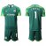 Manchester City #1 C.Bravo Army Green Goalkeeper Soccer Club Jersey