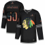 Chicago Blackhawks #50 Corey Crawford Adidas Mens Black USA Flag Limited NHL Jersey