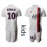 Paris Saint Germain #10 Neymar Jr Third Kid Soccer Club Jersey