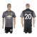 Manchester United #20 S.romero Black Soccer Club Jersey