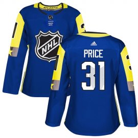 Adidas Montreal Canadiens #31 Carey Price Royal 2018 All-Star Atlantic Division Authentic Womens Stitched NHL Jersey