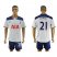 Tottenham Hotspur #21 Chadli White Home Soccer Club Jersey