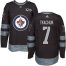 Adidas Winnipeg Jets #7 Keith Tkachuk Black 1917-2017 100th Anniversary Stitched NHL Jersey