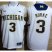 Michigan Wolverines 3 Trey Burke Big 10 Patch White College NCAA Basketball Jerseys