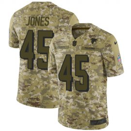 Nike Atlanta Falcons #45 Deion Jones Camo Mens Stitched NFL Limited 2018 Salute To Service Jersey