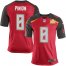 Nike Tampa Bay Buccaneers #8 Bradley Pinion Red Team Color Mens Super Bowl LV Champions Patch Stitched NFL Vapor Untouchable Elite Jersey