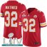 Nike Kansas City Chiefs #32 Tyrann Mathieu Red Super Bowl LIV 2020 Team Color Mens Stitched NFL Vapor Untouchable Limited Jersey