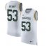 Nike Green Bay Packers #53 Nick Perry White Mens Stitched NFL Limited Rush Tank Top Jersey