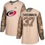 Adidas Carolina Hurricanes #37 Andrei Svechnikov Camo Authentic 2017 Veterans Day Stitched Youth NHL Jersey
