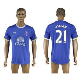 Everton #21 Osman Home Soccer Club Jersey