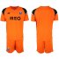 Oporto Blank Orange Goalkeeper Soccer Club Jersey