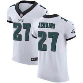 Nike Philadelphia Eagles #27 Malcolm Jenkins White Mens Stitched NFL Vapor Untouchable Elite Jersey