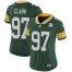 Nike Green Bay Packers #97 Kenny Clark Green Team Color Womens 100th Season Stitched NFL Vapor Untouchable Limited Jersey