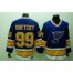 St. Louis Blues #99 Wayne Gretzky Stitched Blue CCM Throwback NHL Jersey