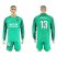 Atletico Madrid #13 Oblak Green Goalkeeper Long Sleeves Soccer Club Jersey