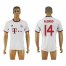 Bayern Munchen #14 Alonso White Soccer Club Jersey