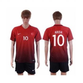 Turkey #10 Arda Home Soccer Country Jersey