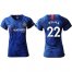 Womens Chelsea #22 Willian Home Soccer Club Jersey