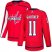 Adidas Washington Capitals #11 Mike Gartner Red Home Authentic Stitched NHL Jersey