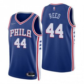 Nike Philadelphia 76ers #44 Paul Reed Royal Mens 2021-22 NBA 75th Anniversary Diamond Swingman Jersey – Icon Edition Mens