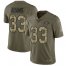 Nike New York Jets #33 Jamal Adams Olive/Camo Mens Stitched NFL Limited 2017 Salute To Service Jersey