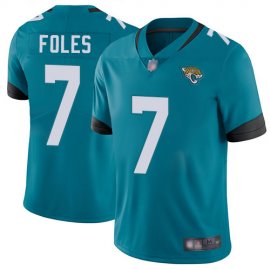 Nike Jacksonville Jaguars #7 Nick Foles Teal Green Alternate Mens Stitched NFL Vapor Untouchable Limited Jersey