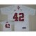 Alabama Crimson Tide 42 Eddie Lacy White College Football Jersey