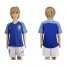Brazil Blank Away Kid Soccer Country Jersey