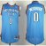 Revolution 30 Oklahoma City Thunder 0 Westbrook Blue NBA Jerseys Cheap