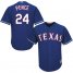 Texas Rangers #24 Hunter Pence Blue Cool Base Stitched Youth MLB Jersey