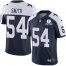 Nike Dallas Cowboys #54 Jaylon Smith Navy Blue Thanksgiving Mens Stitched With Established In 1960 Patch NFL Vapor Untouchable Limited Throwback Jersey