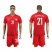 Poland #21 Teodorczyk Away Soccer Country Jersey