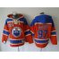 Edmonton Oilers #97 Connor McDavid Orange Sawyer Hooded Sweatshirt Stitched NHL Jersey