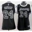 Cheap Women Los Angeles Lakers 24 Kobe Bryant Black Revolution 30 Swingman Jersey