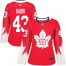 Adidas Toronto Maple Leafs #43 Nazem Kadri Red Team Canada Authentic Womens Stitched NHL Jersey