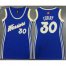 Women Golden State Warriors #30 Stephen Curry Blue 2015-2016 Christmas Day Dress Stitched NBA Jersey