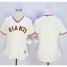 San Francisco Giants Blank Cream Womens Home Stitched MLB Jersey