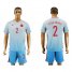 Turkey #2 Ozbayrakli Away Soccer Country Jersey